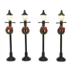 Accessorio Per Villaggio, Giostrina, Lampione A Led In Plastica Lampione Fisso