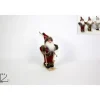 Addobbo Appendino Babbo Natale Con Sci 19,5X19X11 Cm Per Albero Di Natale