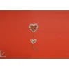 Addobbo Appendino Cuore Di Legno Con Pendente 50X2X18 Cm