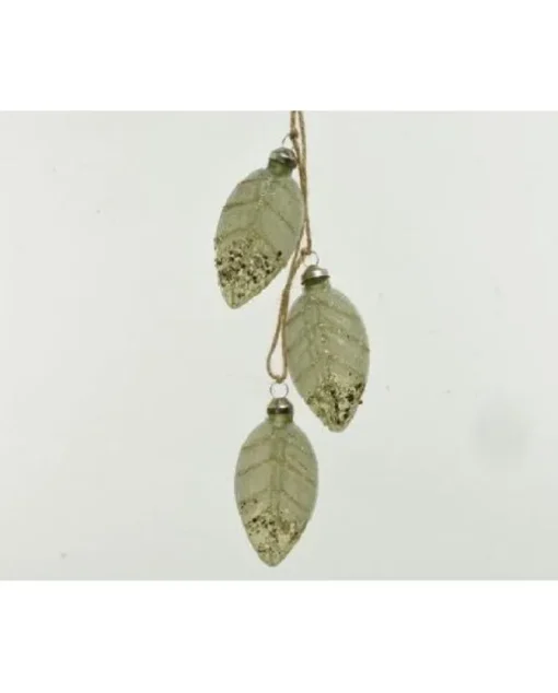 Addobbo Appendino Foglie Decorative Per Albero Di Natale