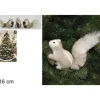 Addobbo Appendino Scoiattolo Con Pigna 16 Cm Per Albero Di Natale