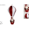 Addobbo Babbo Natale In Mongolfiera 150Cm