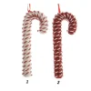 Addobbo Candy Cane 2 Modelli 3X8X20,5 Per Albero Di Natale 1 Pz
