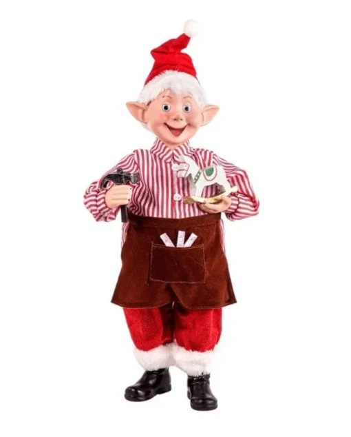 Addobbo Elfo Per Decorazioni Di Natale 40Cm