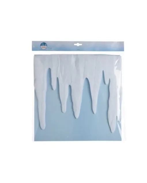 Addobbo Ghiaccio Finto Per Albero 0,40X200X32Cm