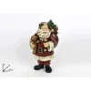 Addobbo Natalizio Babbo Natale In Resina Con Sacco 21 Cm