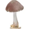 Addobbo Natalizio Fungo Rosa 24X17 Cm