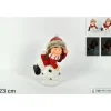 Addobbo Natalizio Lampada Con Luci 13Cm