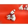 Addobbo Orso Polare Con Cappello E Sciarpa 16X14X14 Cm