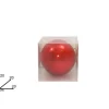 Addobbo Pallina Rosso Lucido Per Albero Di Natale 20 Cm