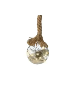 Addobbo Sfera Pallina Di Vetro Con Led Per Albero Di Natale