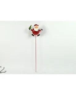 Addobbo Spillone Babbo Natale 53X8X14 Cm