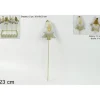 Addobbo Spillone Soggetto Natalizio 23 Cm