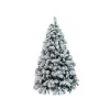 Albero Di Natale Bianco Innevato Milton 180 Cm |
