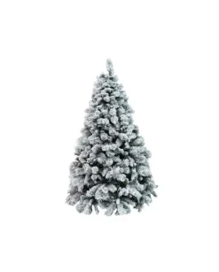 Albero Di Natale Bianco Innevato Milton 180 Cm |