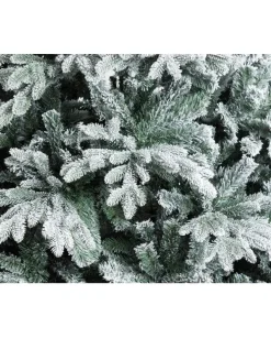 Albero Di Natale Bianco Innevato Romanov 240 Cm |