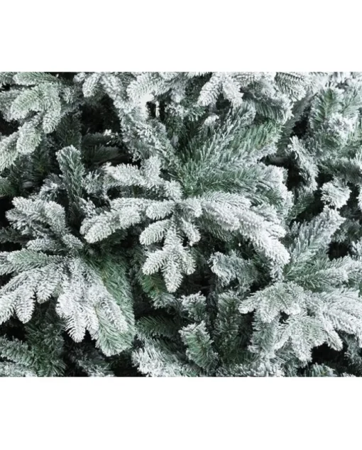 Albero Di Natale Bianco Innevato Romanov 240 Cm |
