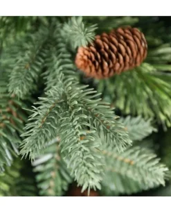 Albero Di Natale Con Pigne Byron H180 Cm Apertura A Ombrello