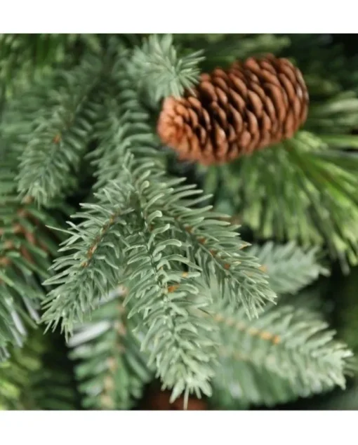 Albero Di Natale Con Pigne Byron H180 Cm Apertura A Ombrello