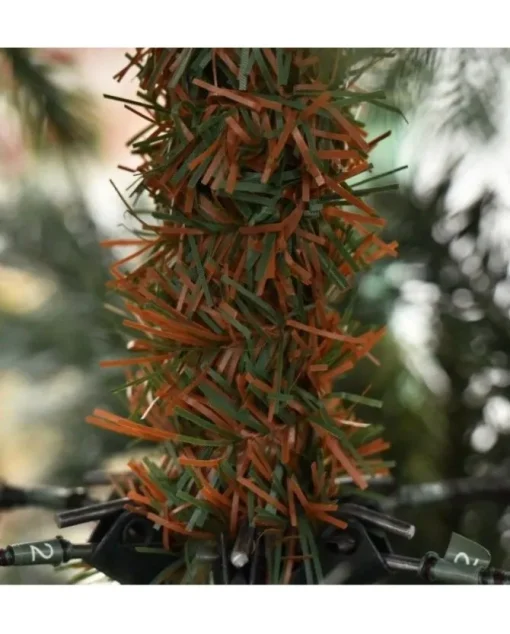 Albero Di Natale Effetto Real Touch Edward H210 Cm Sistema Apertura A Ombrello