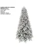 Albero Di Natale Modello Acero Del Gargano Innevato Cm 210