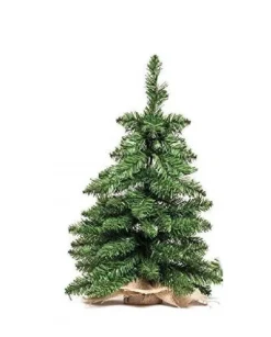 Albero Di Natale Pinetto Timmy 90 Cm Con Base In Juta