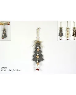 Albero Legno 29Cm 3 Col. Art.Shy-W10512W