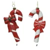 Appendini Candy Cane Con Gancio Per Albero Di Natale 1Pz