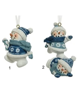 Appendini Pupazzi Di Neve In Resina 8 Cm