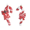 Appendino Addobbo Bastoncino Di Zucchero Di Plastica Per Albero Di Natale 7,5X14