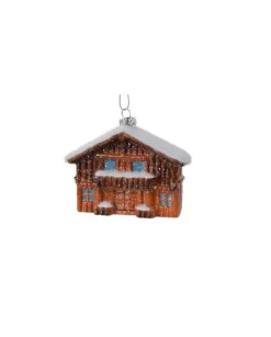 Appendino Casa Di Legno Per Albero Di Natale