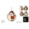 Appendino Legno Babbo Natale 30X2.5X29 Cm
