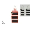 Appendino Legno Set 3 Lavagne Merry Chri