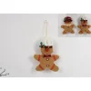 Appendino Omino Di Marzapane Per Albero Di Natale 17X5X13,5Cm