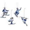Appendino Per Albero Di Natale Sciatore Con Sci E Snowboard
