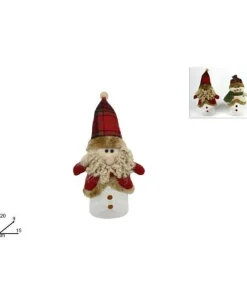 Barattolo Babbo Natale O Pupazzo Di Neve 1Pz