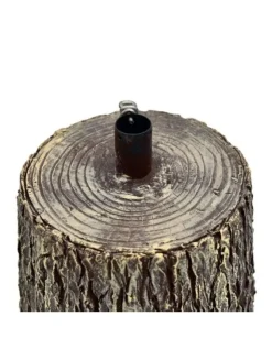 Base Piccola Effetto Tronco O33 X H35 Cm Per Albero Di Natale 150Cm - 180Cm