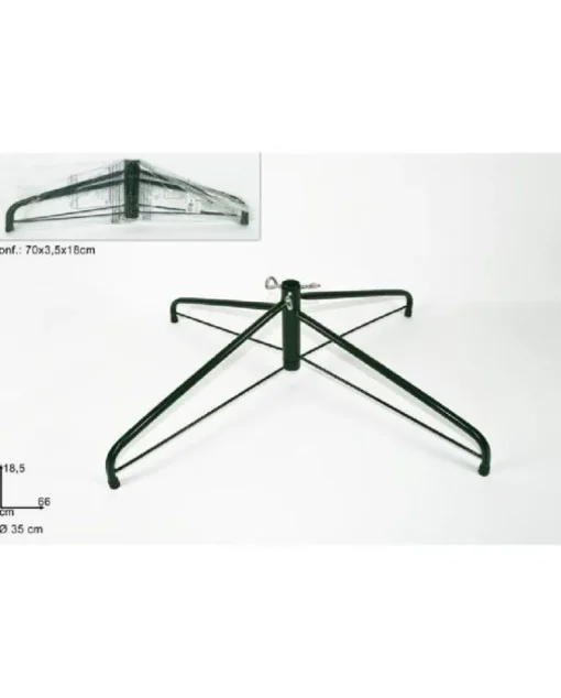 Base Richiudibile Per Albero Di Natale 18,5X66 Cm