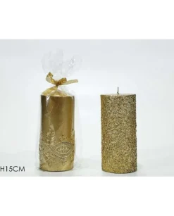 Candela Cilindro15 Cm 2 Modelli Assortiti