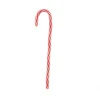 Candy Cane Bastoncini Di Plastica Rosso E Bianco 1X10Xh30 Cm