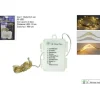 Catena 50 Luci Led Per Albero Di Natale Luce Calda 8 Giochi Di Luce