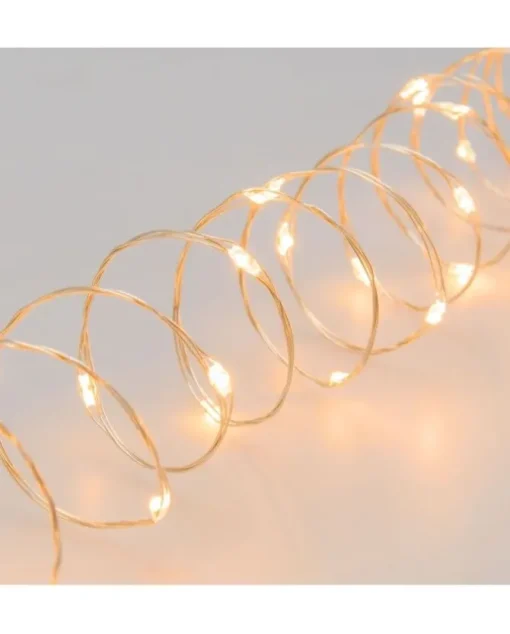 Catena Lineare 600 Microled Bianco Caldo 4+30M