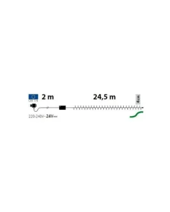 Catena Lineare Tle 600 Led Tradizionale 2+24,5M
