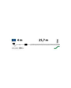Catena Lineare Tlg 360 Miniled Bianco Caldo & Bianco 4+25,7M