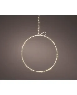 Cerchio Di Luce Micro Led Frame Light Metal Circle Fisso Da Esterno