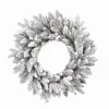 Corona Ghirlanda Innevata Ambassador 60 Cm 84 Tips