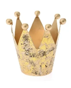 Corona In Metallo Oro O9Cm