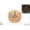 Decorazione Natalizia In Legno Con Luci Merry Christmas 29,5X3X29,5