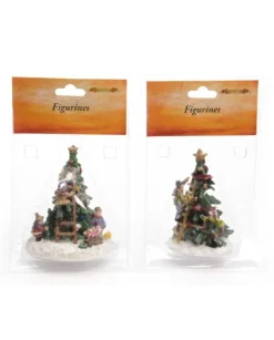 Decorazione Per Villaggio Natalizio Albero Di Natale