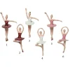 Decoro Da Albero Appendini Ballerine In Plastica Opaca 6Ass